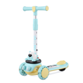 Самокат детский, синий