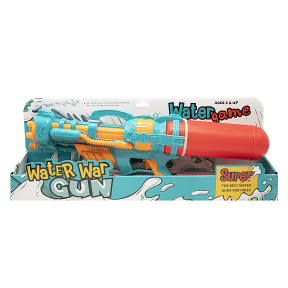 Pistol cu apă cu sticlă, 50 cm, roșu