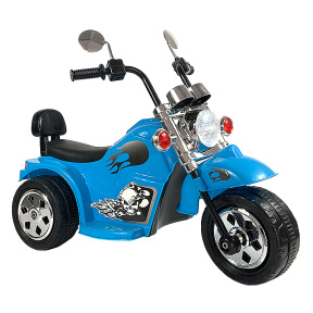 Motocicletă electrică, albastră