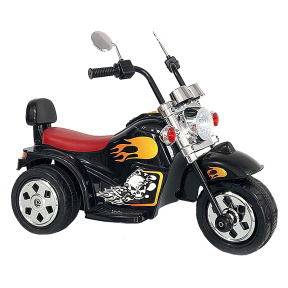 Motocicletă electrică 6V4.5AHx1, 1x18W, neagră