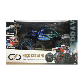 Mașină 1:16 cu telecomanda "Rock Crawler spray climbing", albastra, cod 682072