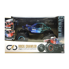 Машина 1:16 на п/у "Rock Crawler", синяя