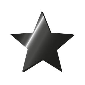 Autocolant metalic autoadeziv Legami "STAR" din metal