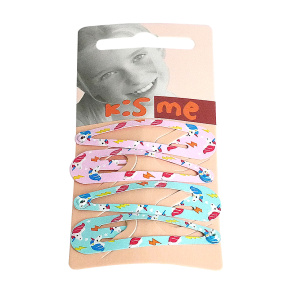 Set 2 buc. Agrafe de păr click-clack Unicorn