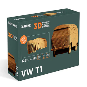 3D Puzzle Sculptură VW T1