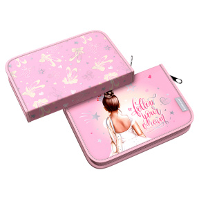 Пенал-книжка EK 135x205x30мм Pointes без наполнения