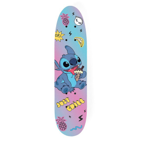 Skateboard din lemn Stitch
