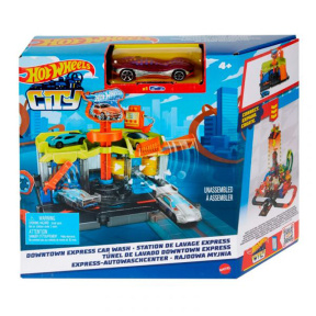 Set de joacă Pistă "Spălătorie auto" Hoț Wheels