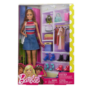 Кукла Barbie Модная коллекция обуви