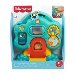 Jucărie educațională Fisher-Price Căsuță și mașină