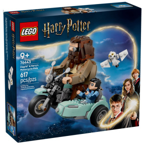 Конструктор LEGO Harry Potter Поездка Хагрида и Гарри на мотоцикле