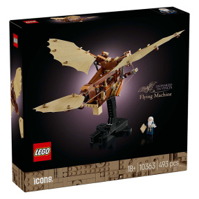 Конструктор LEGO Icons Летательный аппарат Леонардо да Винчи