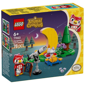 Конструктор LEGO Animal Crossing Наблюдение за звездами с Селестой