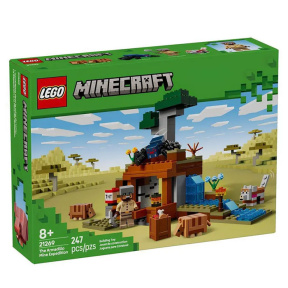 Конструктор LEGO Minecraft Экспедиция на шахту Армадилло