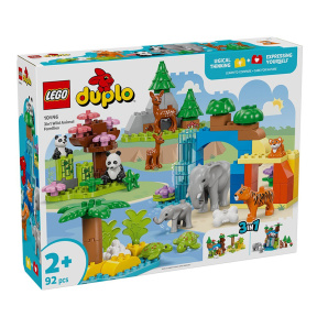 Конструктор LEGO DUPLO Семейства диких животных: 3 в 1