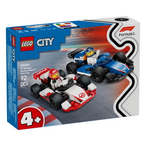 Конструктор LEGO City Гоночные автомобили F1 Williams Racing и Haas F1