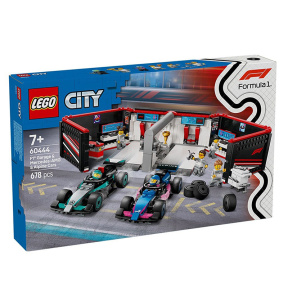Конструктор LEGO City F1 Garage и автомобили Mercedes-AMG и Alpine