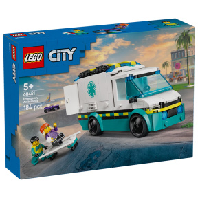 Конструктор LEGO City Скорая помощь