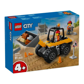 Конструктор LEGO City Желтый строительный колесный погрузчик