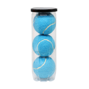 Мячи для большого тенниса 3 шт, синие