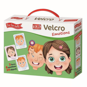 Joc de societate Velcro Emoții