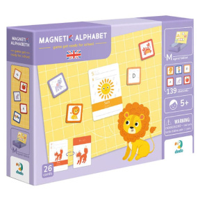 Joc de tablă magnetică Alphabet