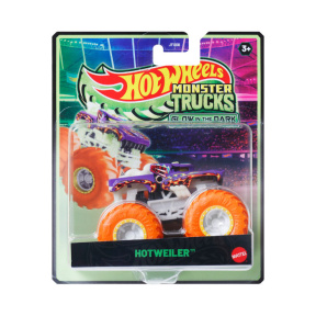 Машинка Monster Trucks 1:64 Светящиеся в темноте