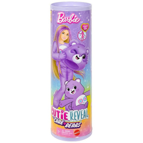 Barbie Cutie Reveal Doll Care Bears în costum violet
