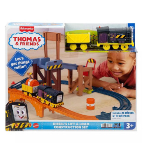 Игровой набор Thomas & Friends Моторизованный поезд с рельсами и грузом