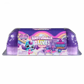 Set de joacă Hatchimals Neon Rainbow