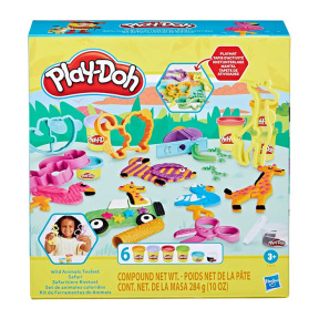 Набор пластилина Play-Doh Wild Animals