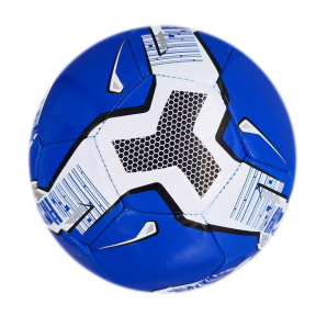 Футбольный мяч сине-белый