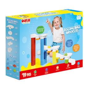 Pistă cu tobogan "Roling ball XL"