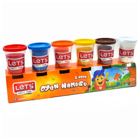 Набор массы для лепки "6 Colors", 6 * 56 гр.