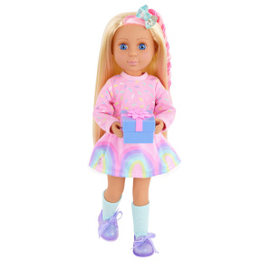 Păpușă Glitter Girls Evie 35 cm cu set festiv