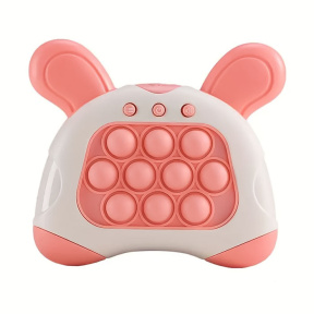 Интерактивная игрушка POP IT с звуковыми эффектами, розовая