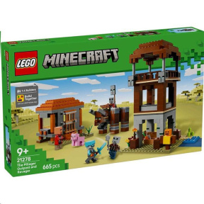Конструктор LEGO Minecraft Застава грабителей и опустошитель