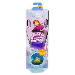 Set surpriză "Spin & Reveal" cu păpușă Anna "Frozen"