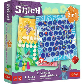 Joc de societate 2 in 1 Lilo & Stitch