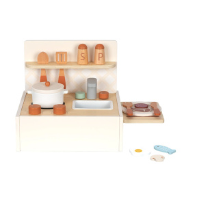 Bucătărie din lemn pentru gătit