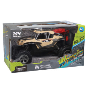 Mașină off-road 1:14  cu telecomandă, aurie