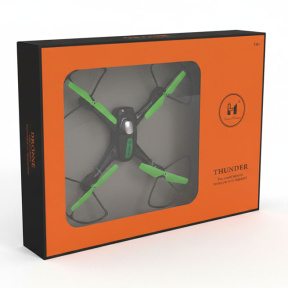 Quadcopter cu cadru verde, PU