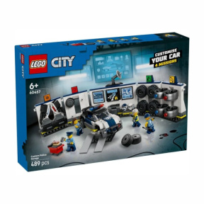 Constructor LEGO City Garaj pentru mașini de poliție