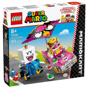 Конструктор LEGO Super Mario Mario Kart – Варио и король Бу