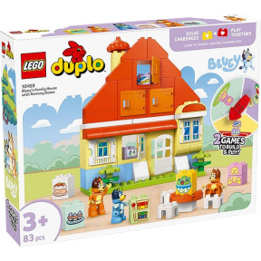 Конструктор LEGO DUPLO Семейный дом Блюи с игрой на развитие памяти