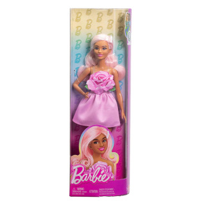 Păpușă Barbie Fashionistas în rochie fără bretele
