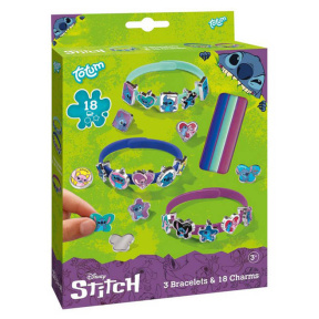 Stitch 3 brățare + 18 pandative
