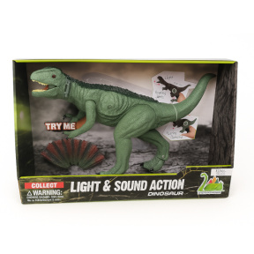 Дилофозавр со светом и звуком