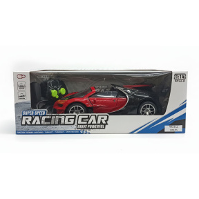 Mașină de curse cu radiocomandă, roșie