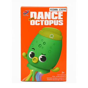 Танцующий осьминог, зеленый